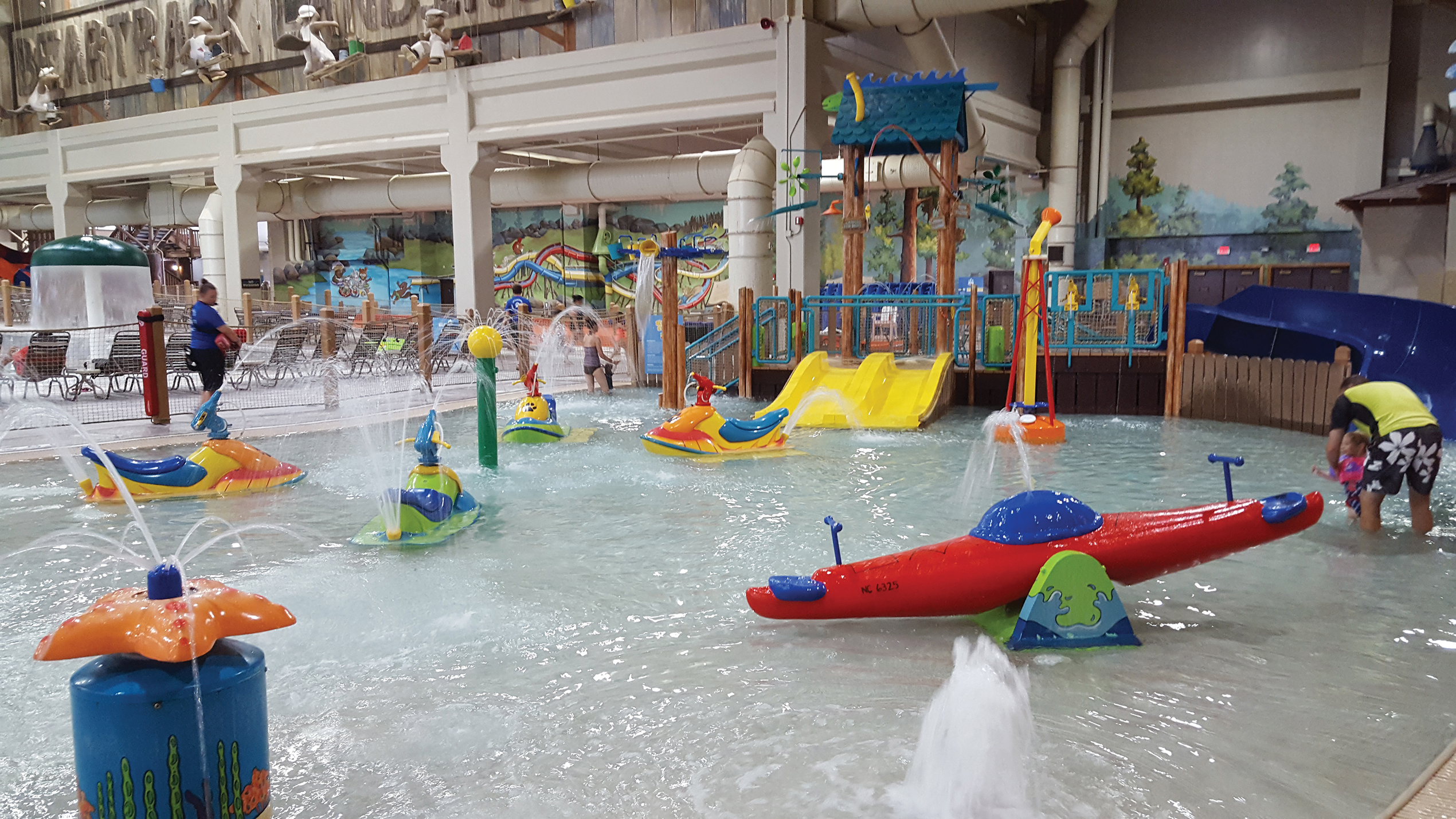 Splash Time at the Great Wolf Lodge
