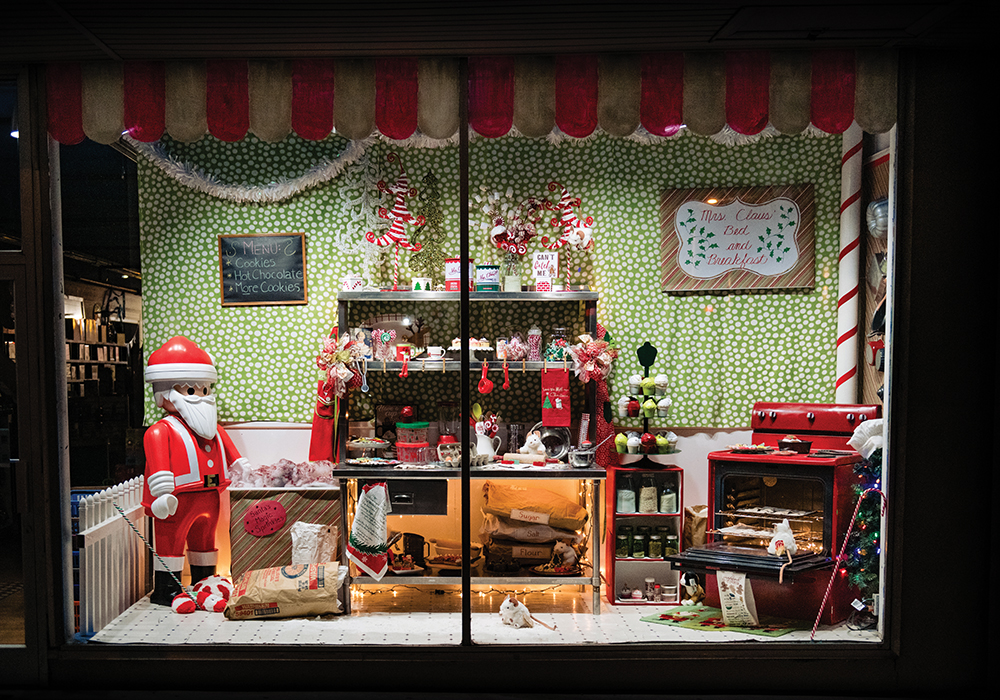 Tear Open the Shutters . . . Imaginations holiday window sets stage for the season
